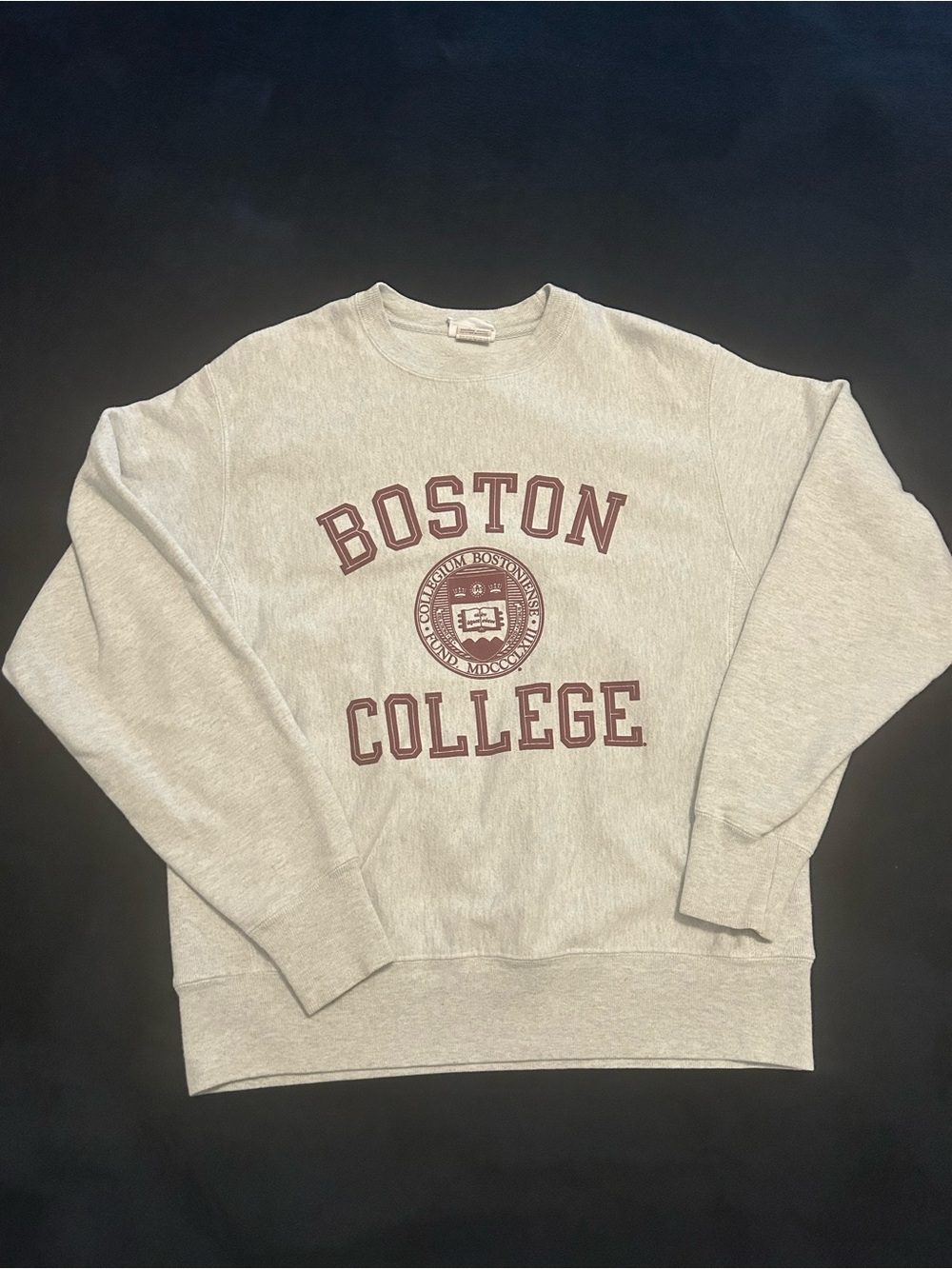 Champion size Medium Boston College Crewneck